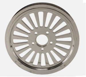 POULIE KING SPOKE CHROME C6